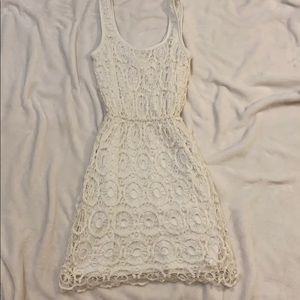 White lace sundress